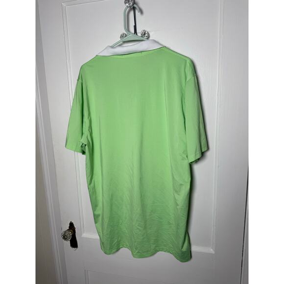 Southern Tide Tide to Trail Green Striped Performance Golf Polo Stretch Men's LG - Picture 7 of 7